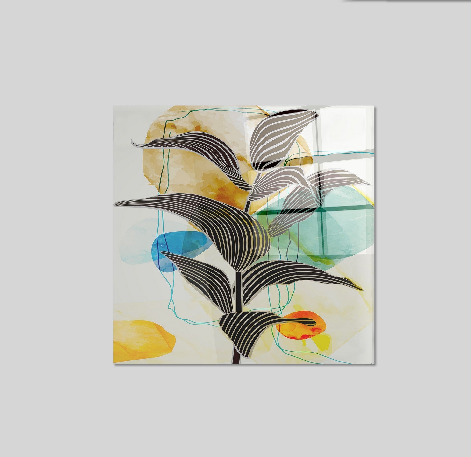 Peinture en verre trempé décoratif CAM4018_7070