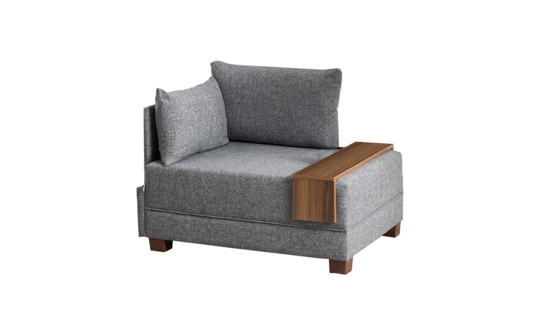 Canapé 1 place Fly Armchair Left - Grey
