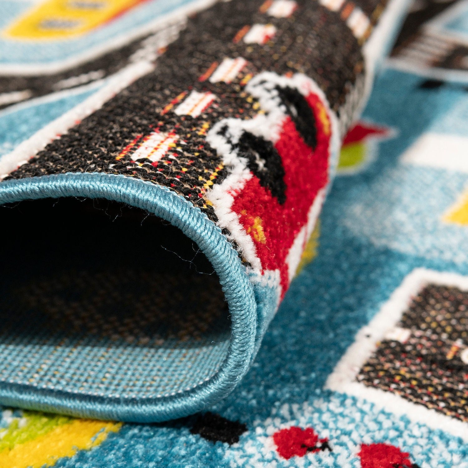 Tapis (120 x 170) Trafik - Blue