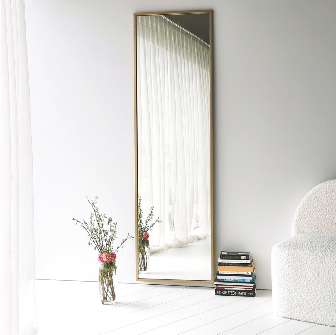 Miroir Cheval Cool - Gold