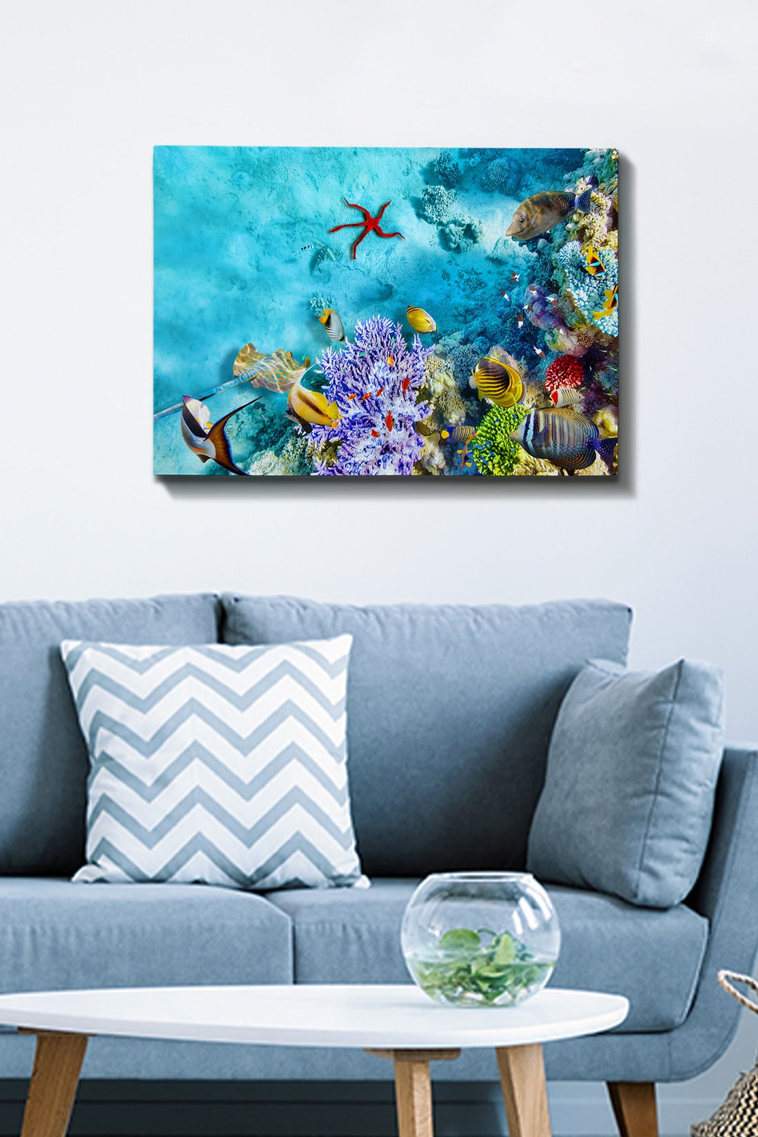 Peinture de toile décorative Kanvas Tablo (50 x 70) - 164