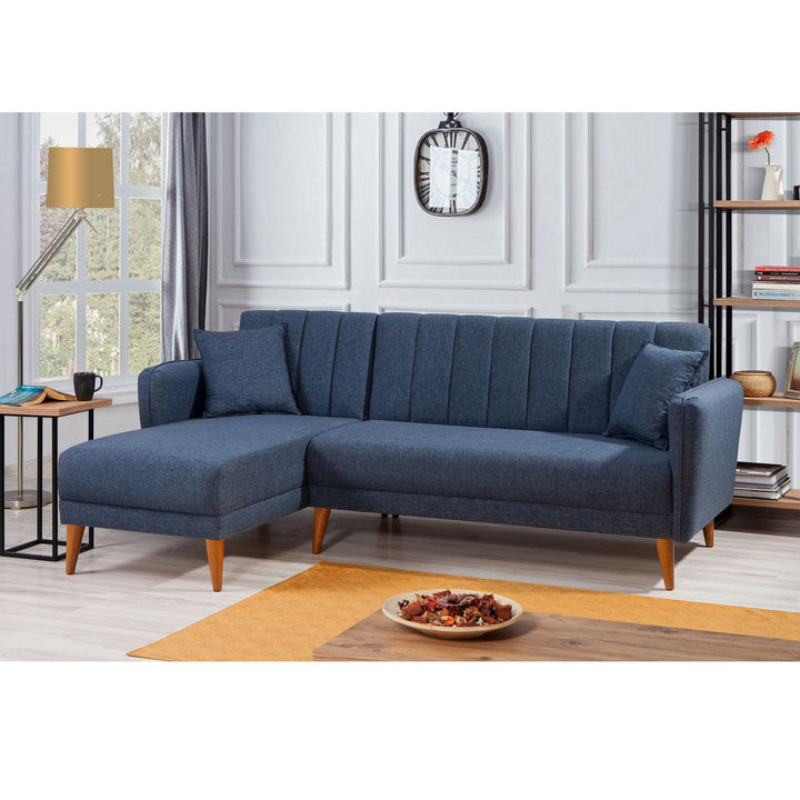 Canapé d'angle Aqua Corner Left - Dark Blue