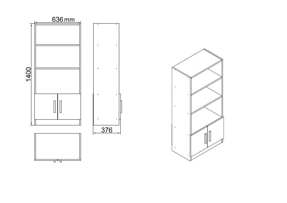 Ensemble de meubles de bureau VO14-BA