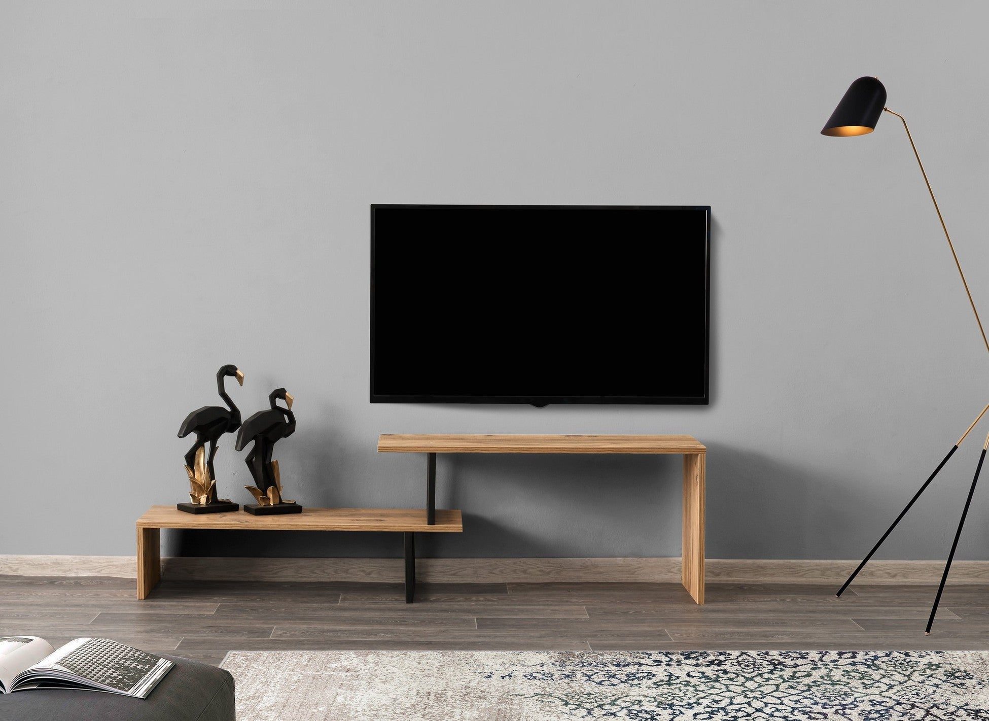 Meuble TV Ovit - Pine
