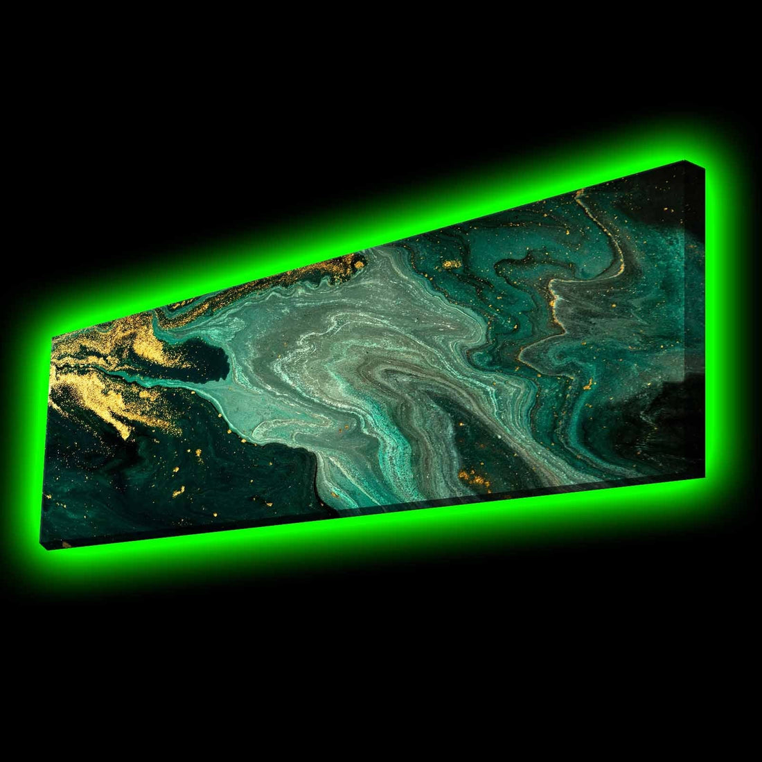 Peinture de toile éclairée à LED décorative 3090KTLGDACT - 010