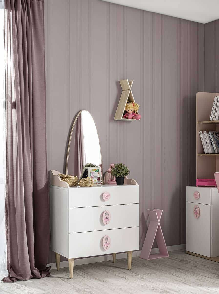 Ballerina commode
