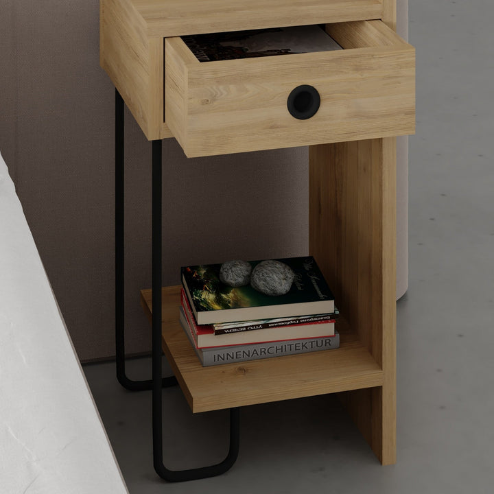 La table de nuit Sirius Right - Oak