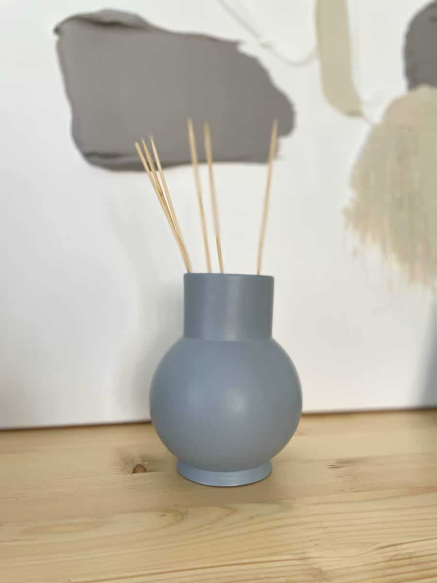 Pudgy gris vase