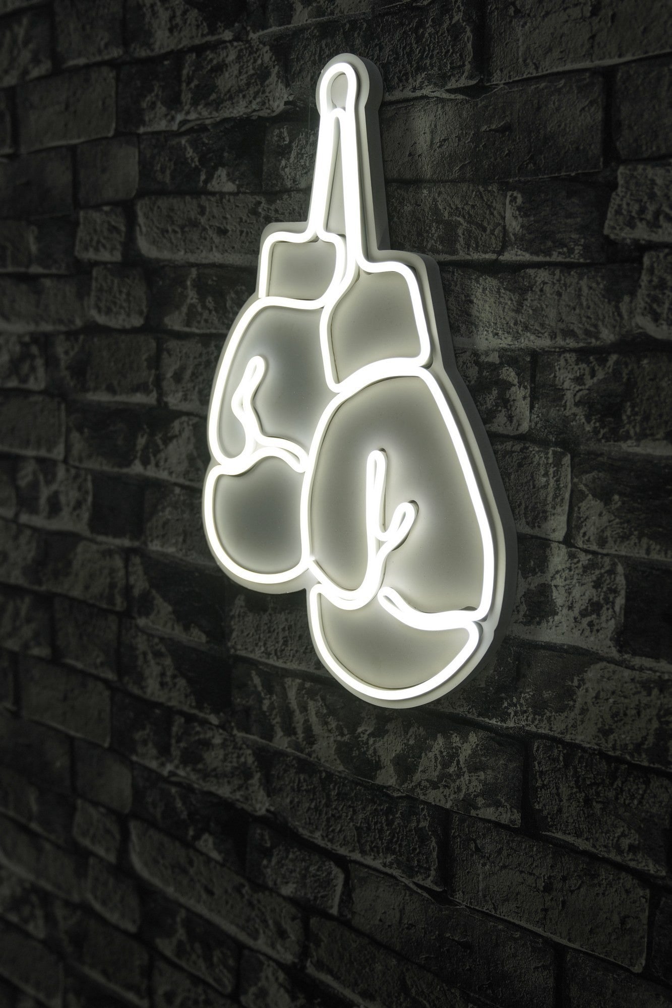 Éclairage LED en plastique décoratif Boxer - White