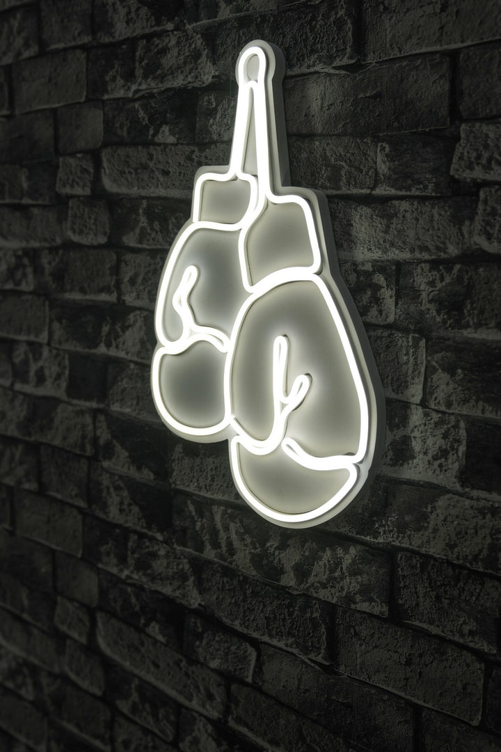 Éclairage LED en plastique décoratif Boxer - White