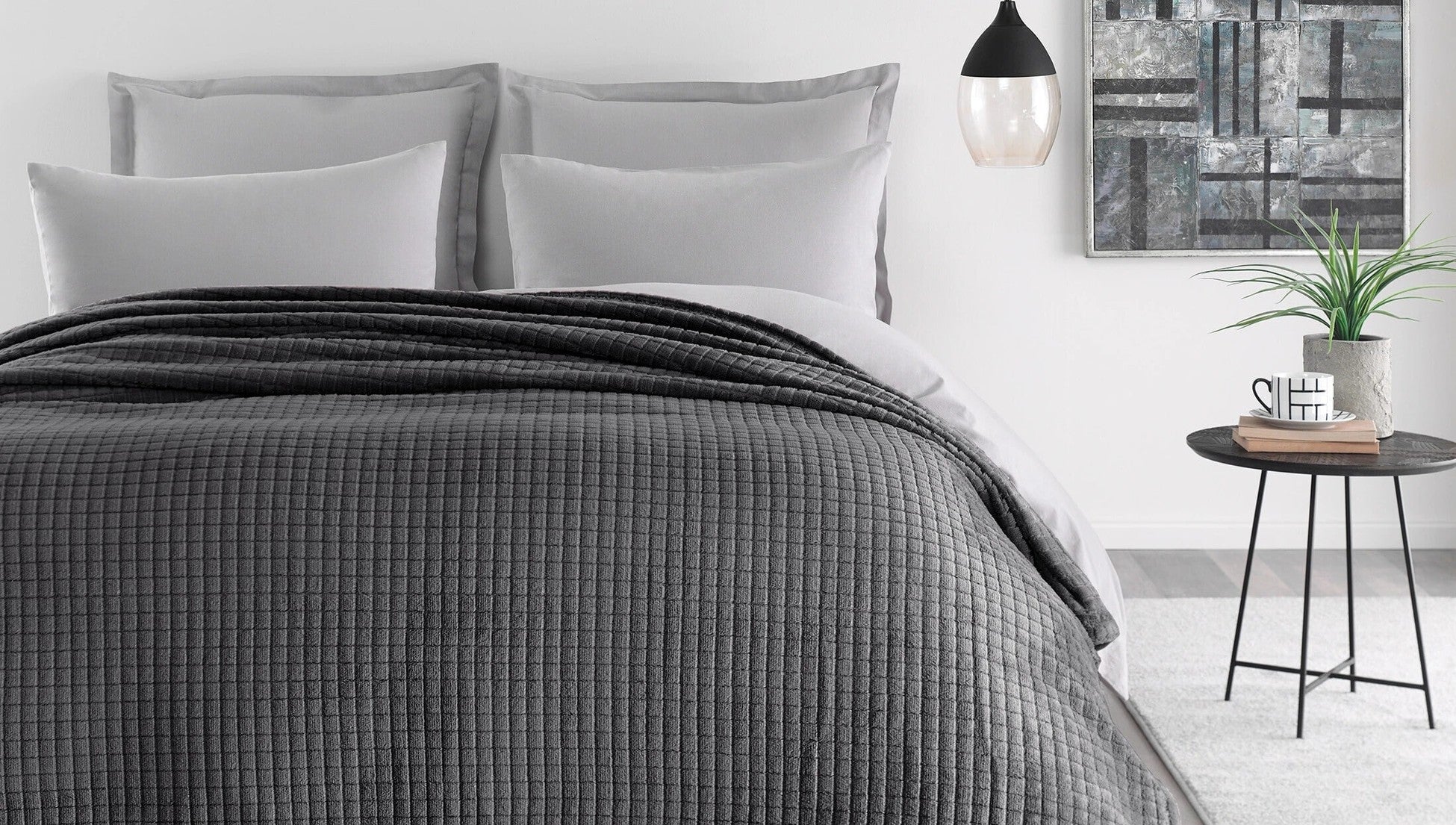 Trinity Wellsoft Plaid anthracite