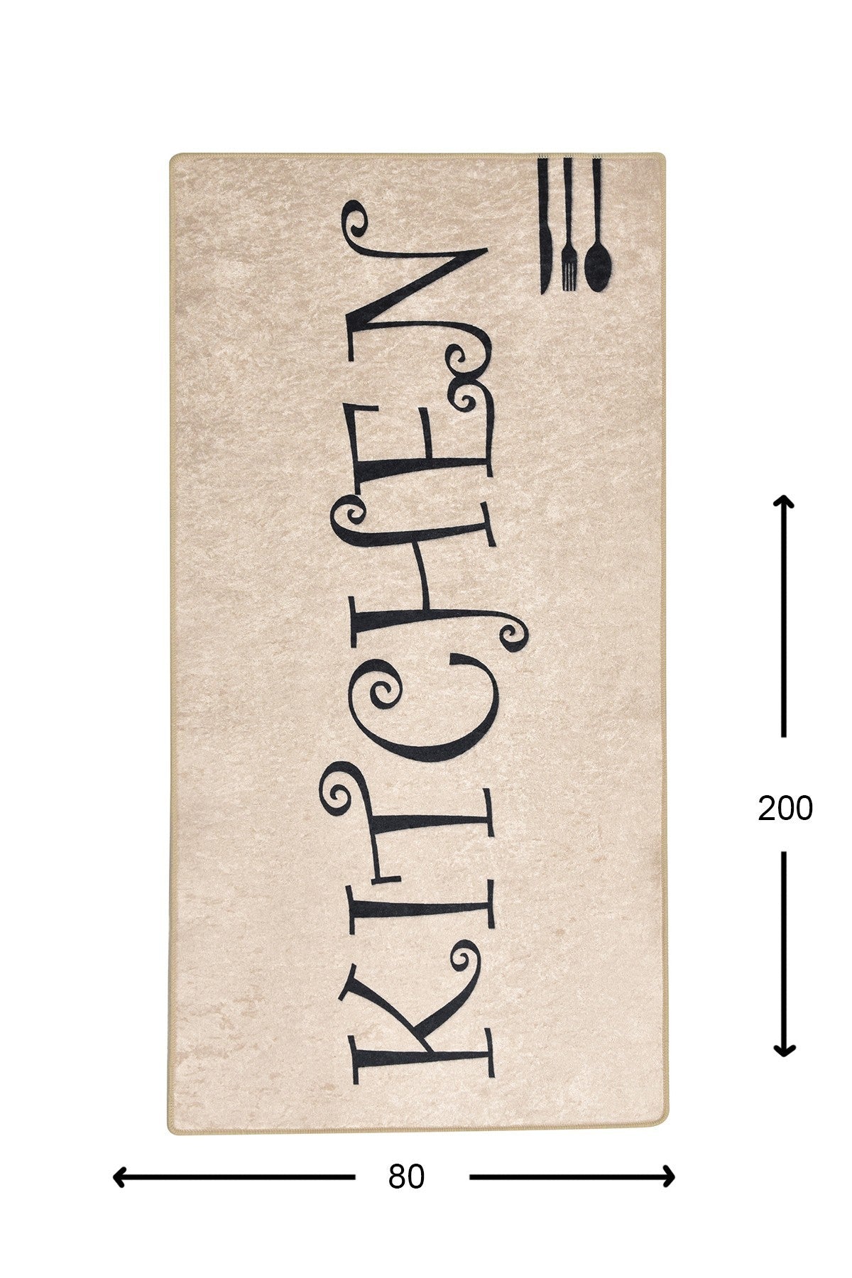 Tapis de salle (80 x 200) Spoon