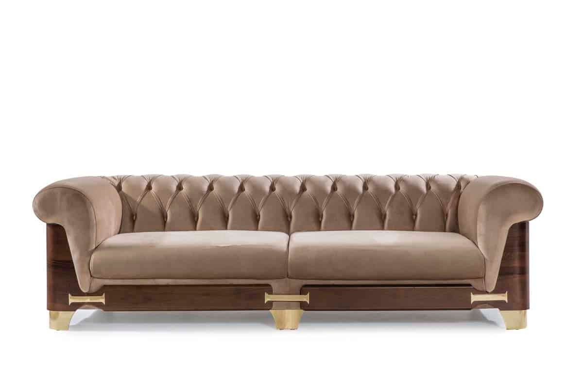 Nish Canapé 3 Places