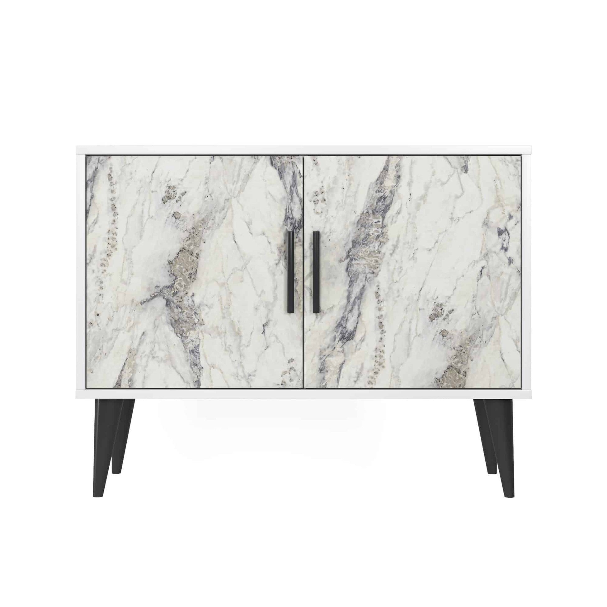 Cordusio Buffet bas 2 portes Vranus 90cm Bois