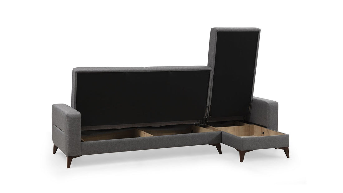 Canapé d'angle Kristal 3+Corner - Dark Grey