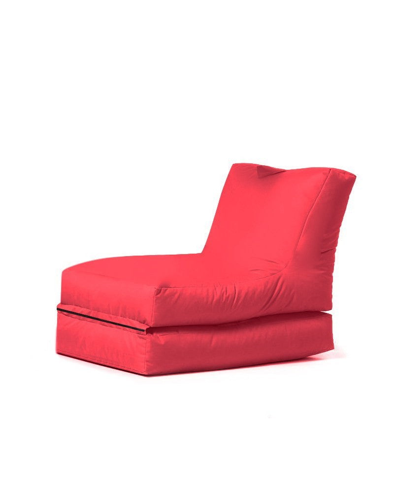 Pouf de jardin Siesta Sofa Bed Pouf - Red