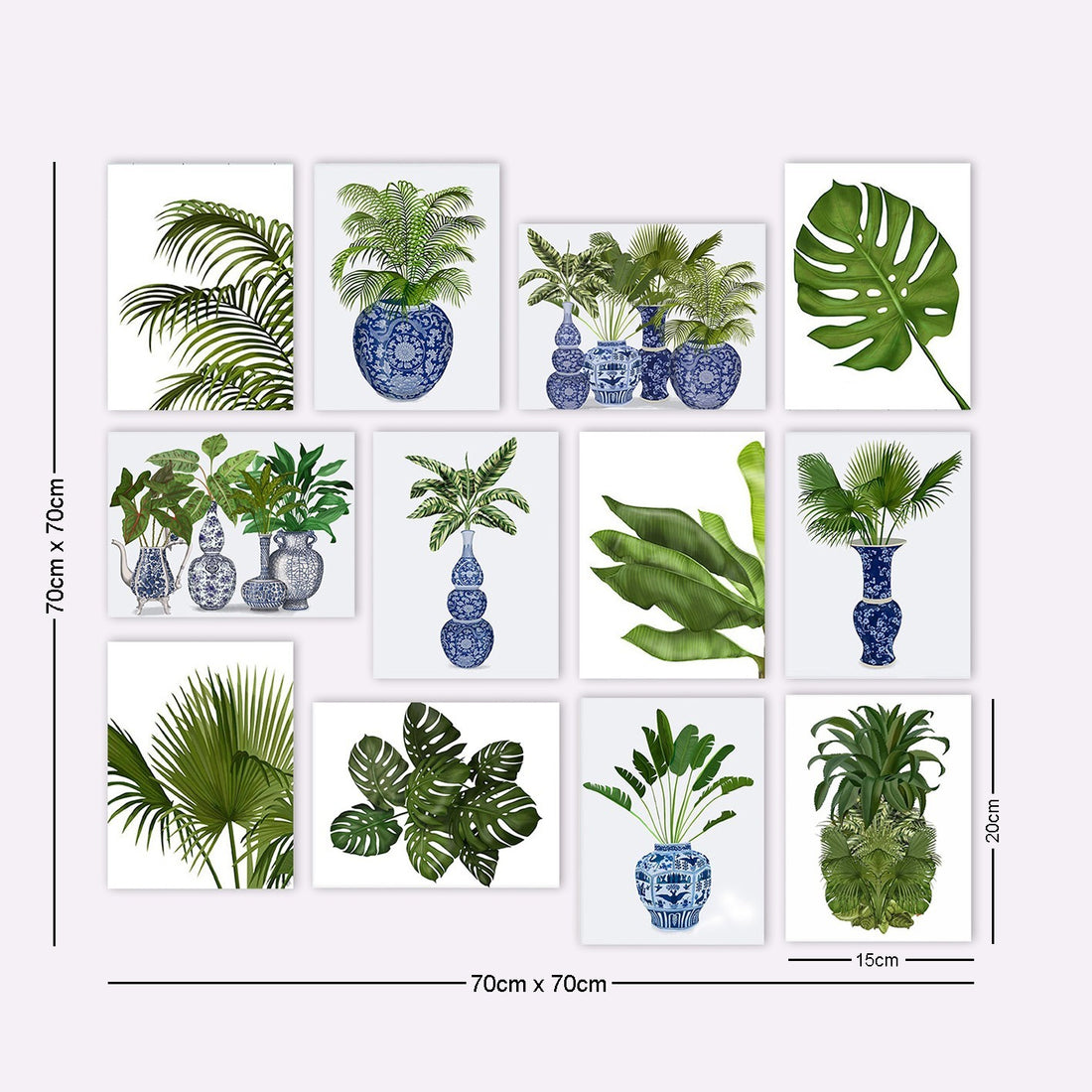 Peinture décorative MDF (12 pièces) 12MDF06