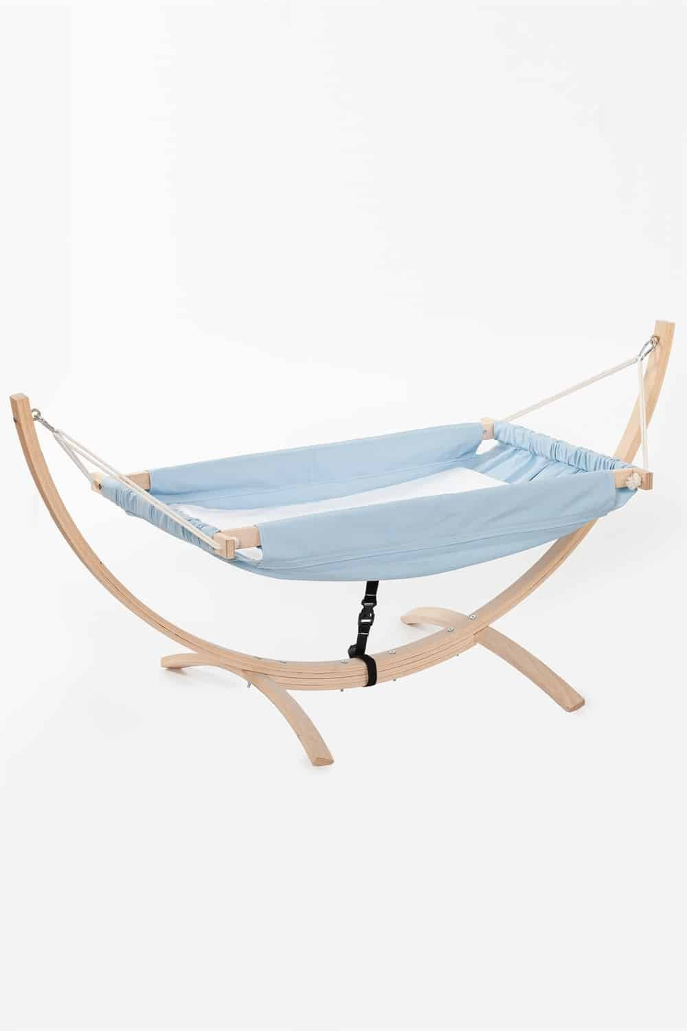 Hamac pour bébé L146xH68cm bois