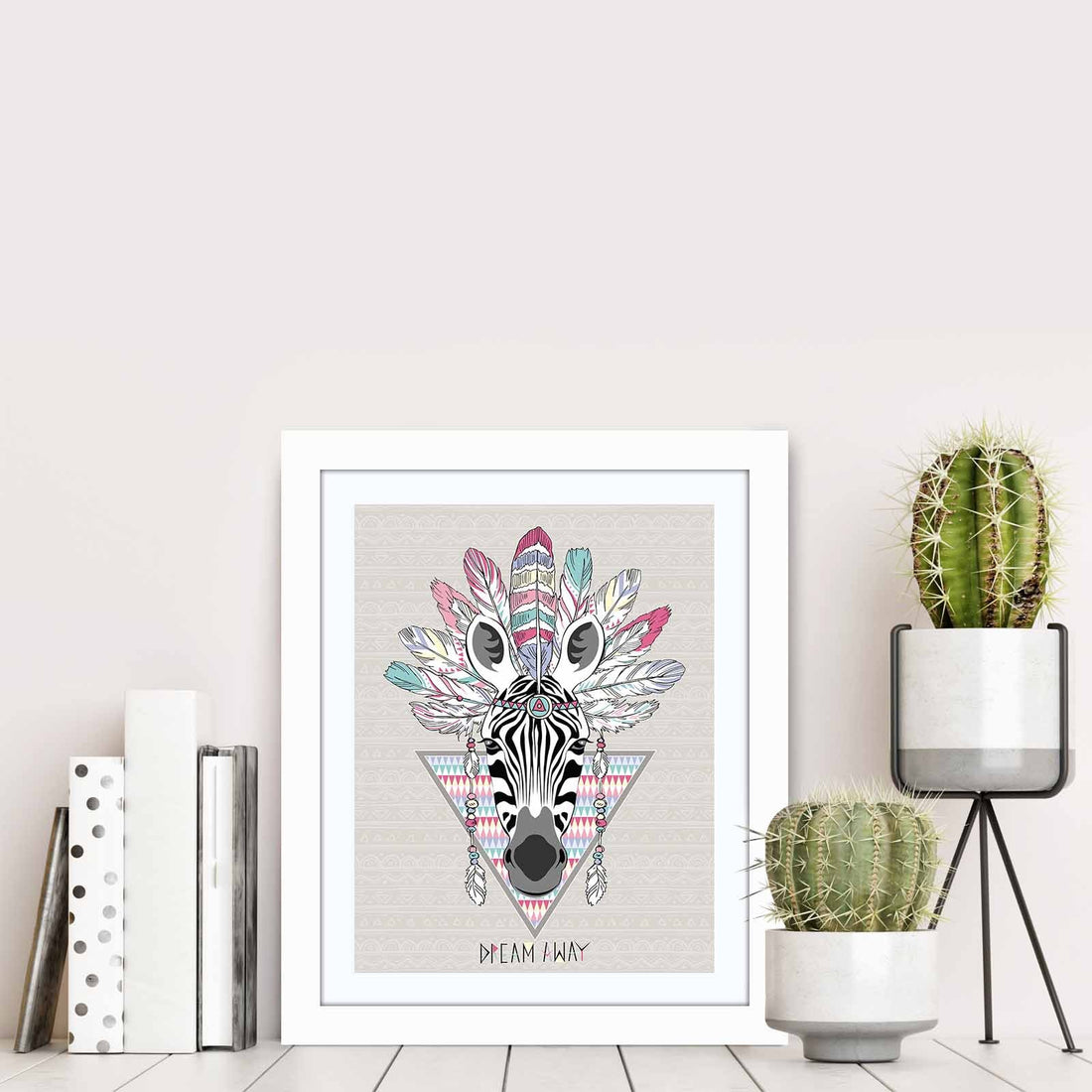 Peinture mdf encadrée décorative BCT-032