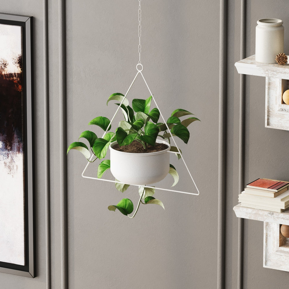 Pot décoratif Harpusta - White