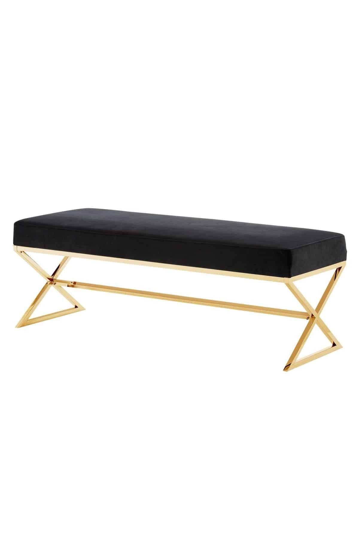 Luxury Banc Or Noir