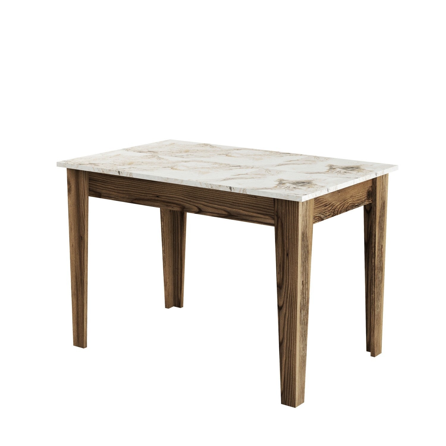 Table de cuisine Kiev 506 - Walnut, White