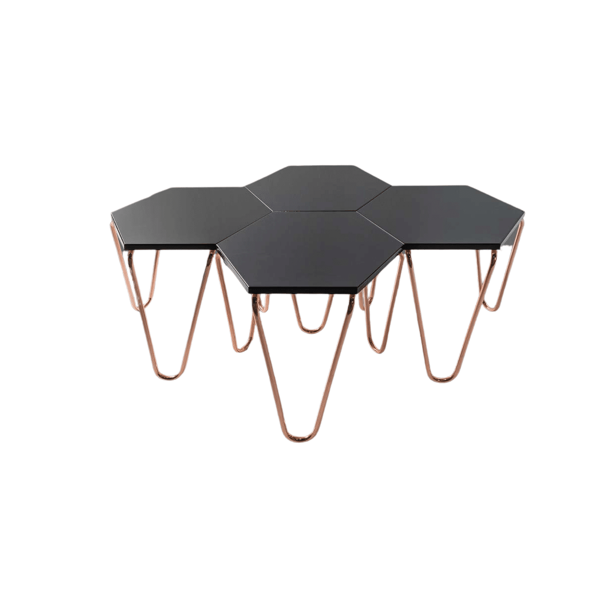 Piramit Table Gigognes Noir
