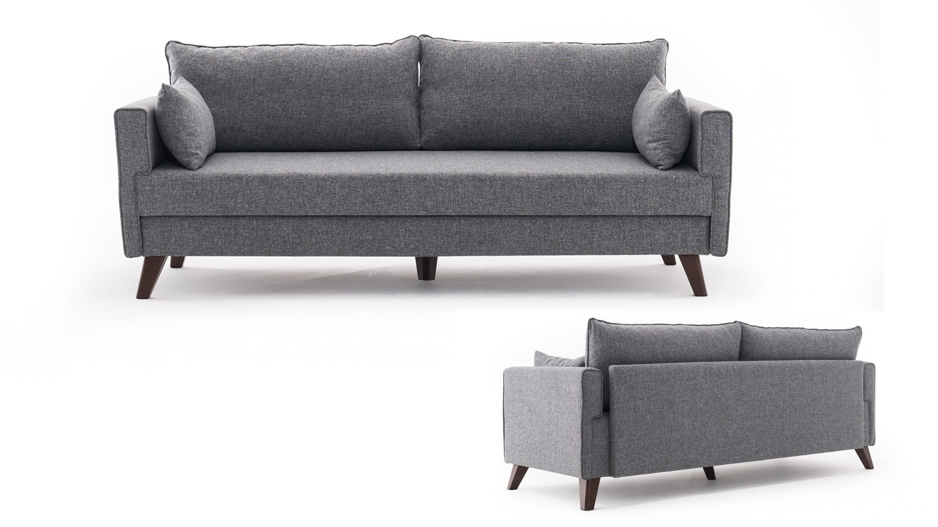Canapé à 3 places Bella Sofa For 3 Pr - Grey