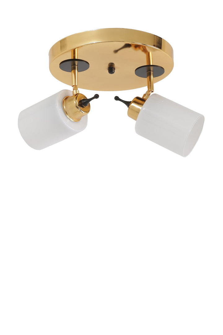 Lustre Nomi 2 Li Tepsili Gold Beyaz Camlı