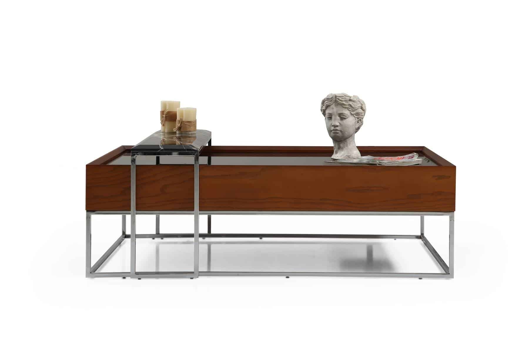 Crown table basse (noyer)