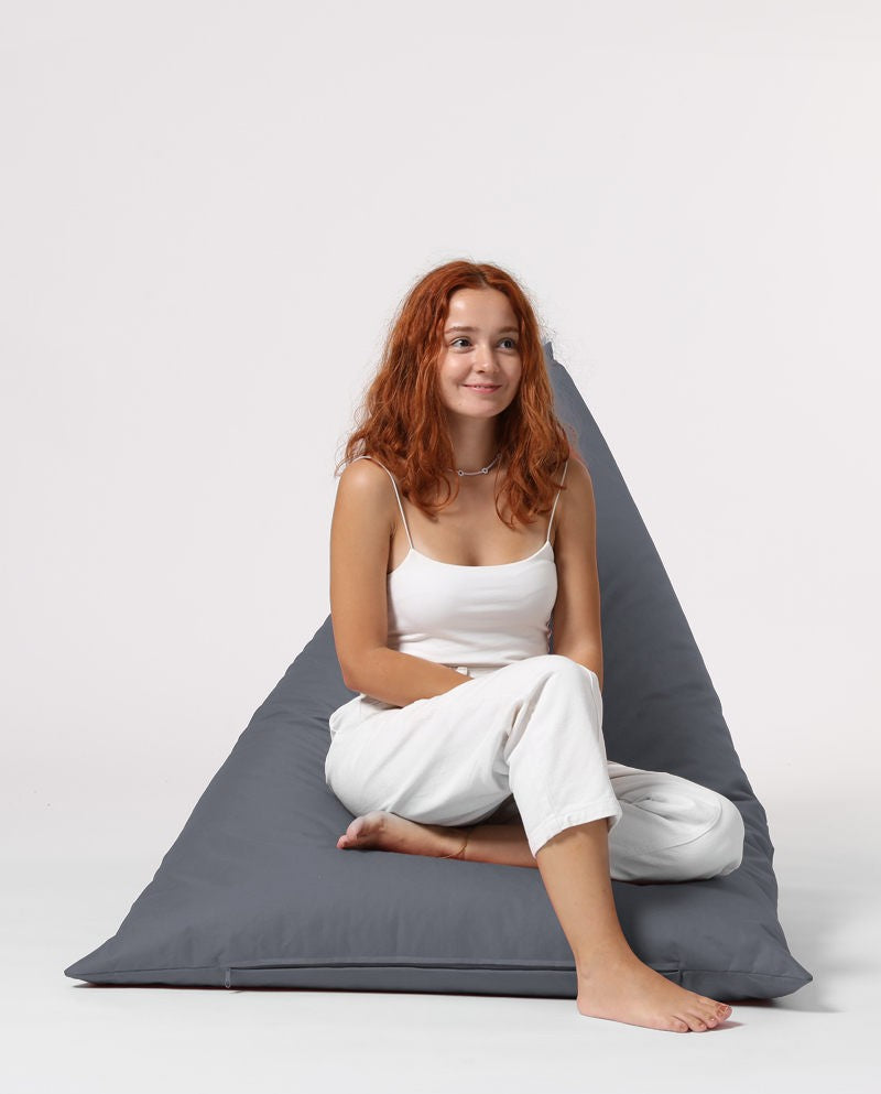 Pouf de jardin Pyramid Big Bed Pouf - Fume