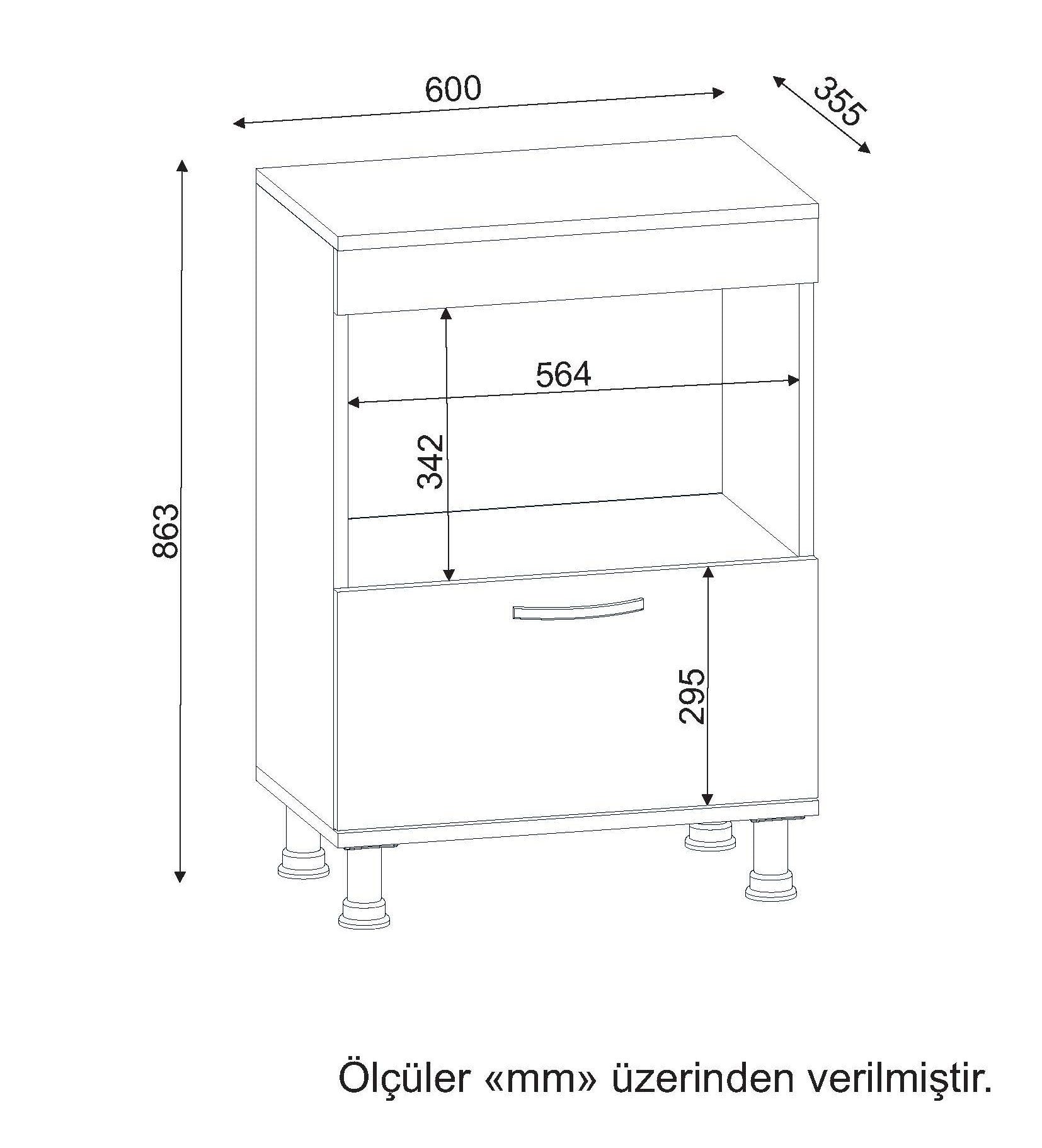 Armoires de cuisine Merkür - White
