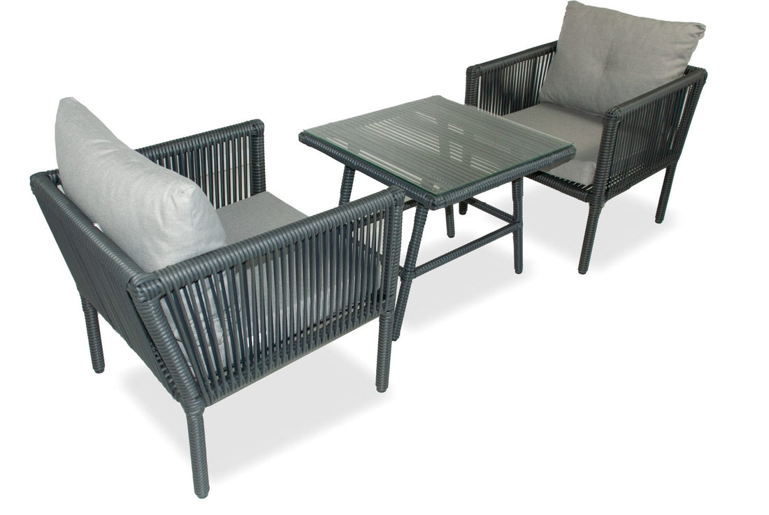 Ensemble de salons de jardin Shangai 2 - Grey