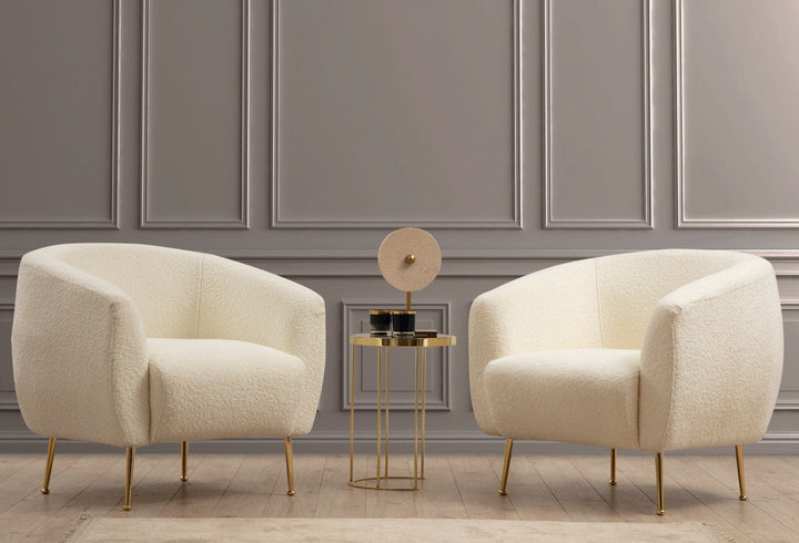 Chaise Eses Cream Bouclette