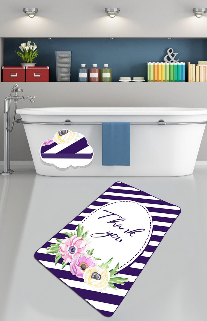 Tapis de bain Thank You (80 x 100)