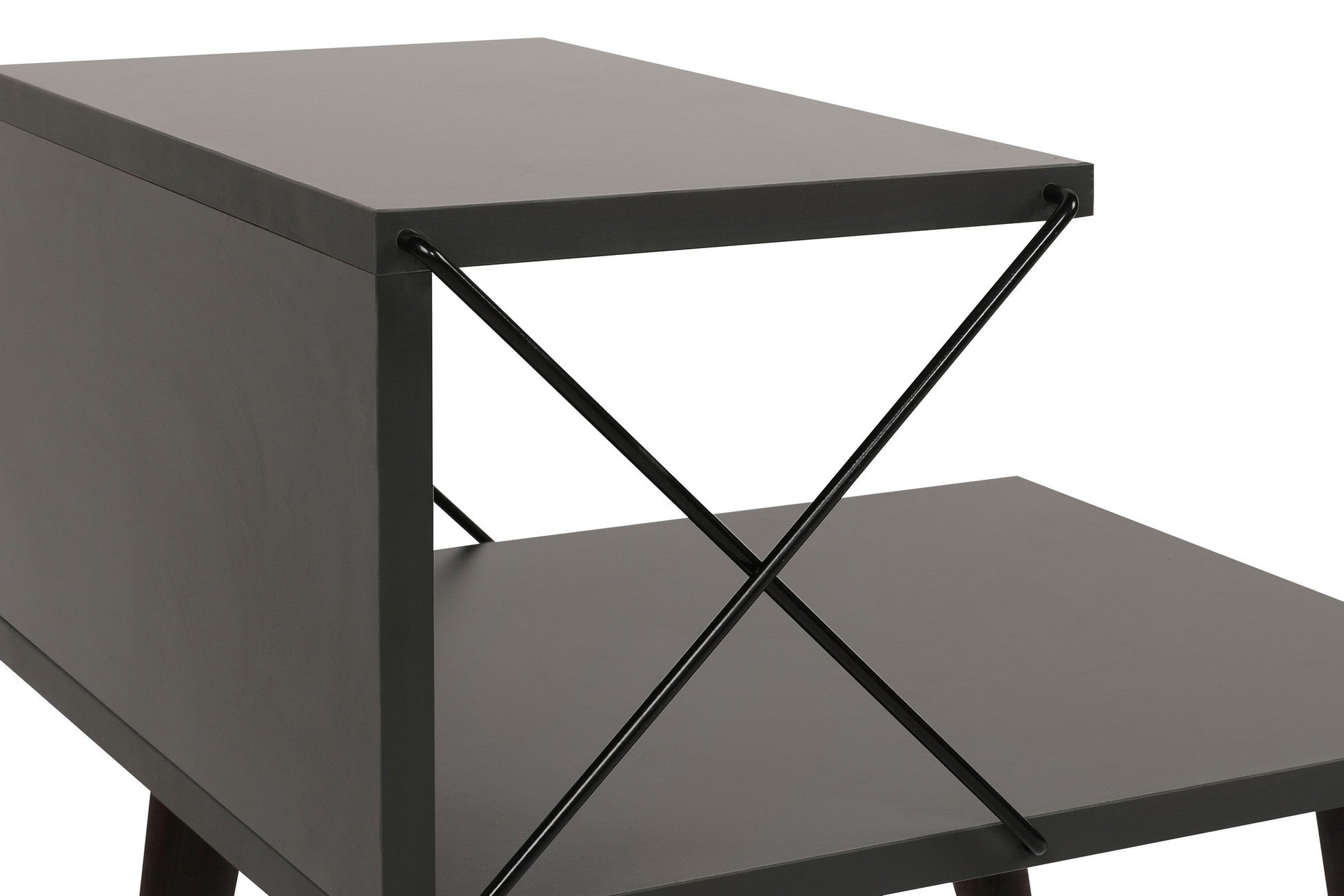 Table de chevet Cross - Anthracite
