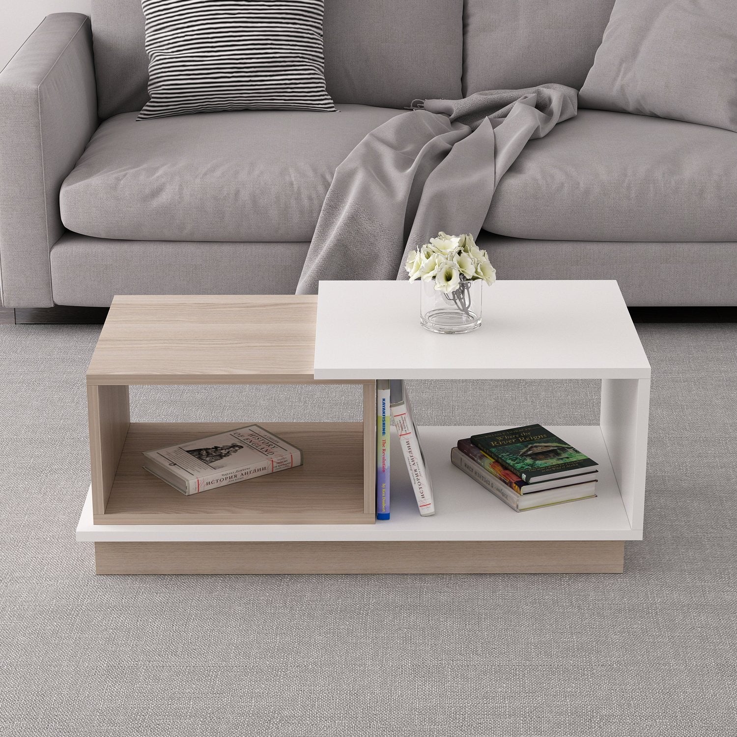 Table basse Viyana - White