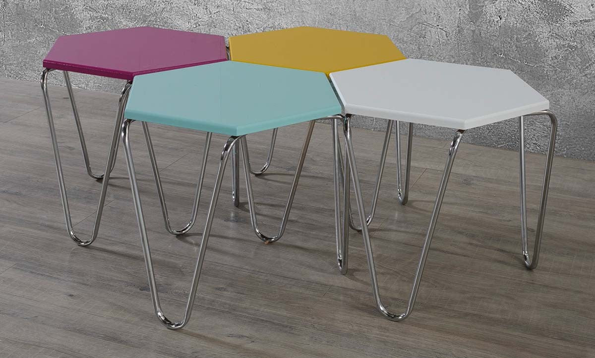 Piramit Table Gigognes Multicolore