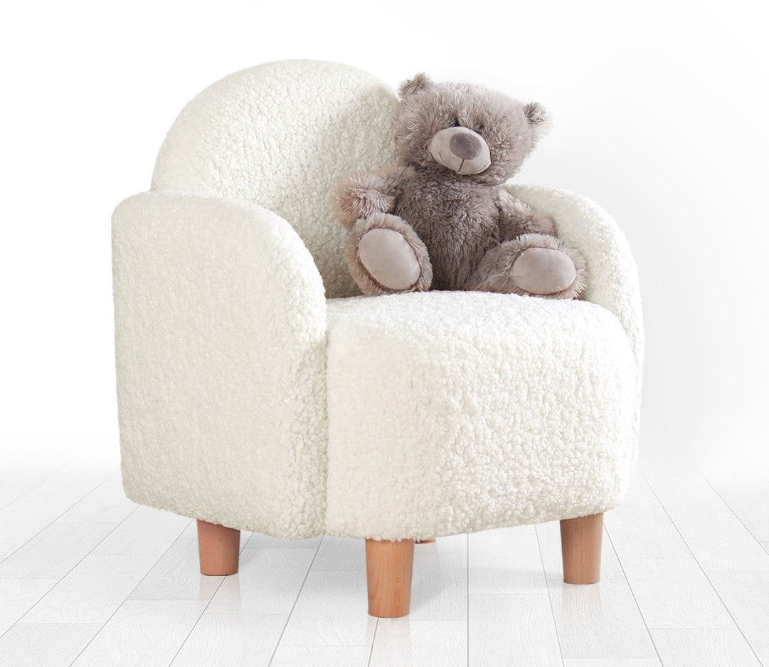 Chaise à oreilles pour enfants Moylo - White