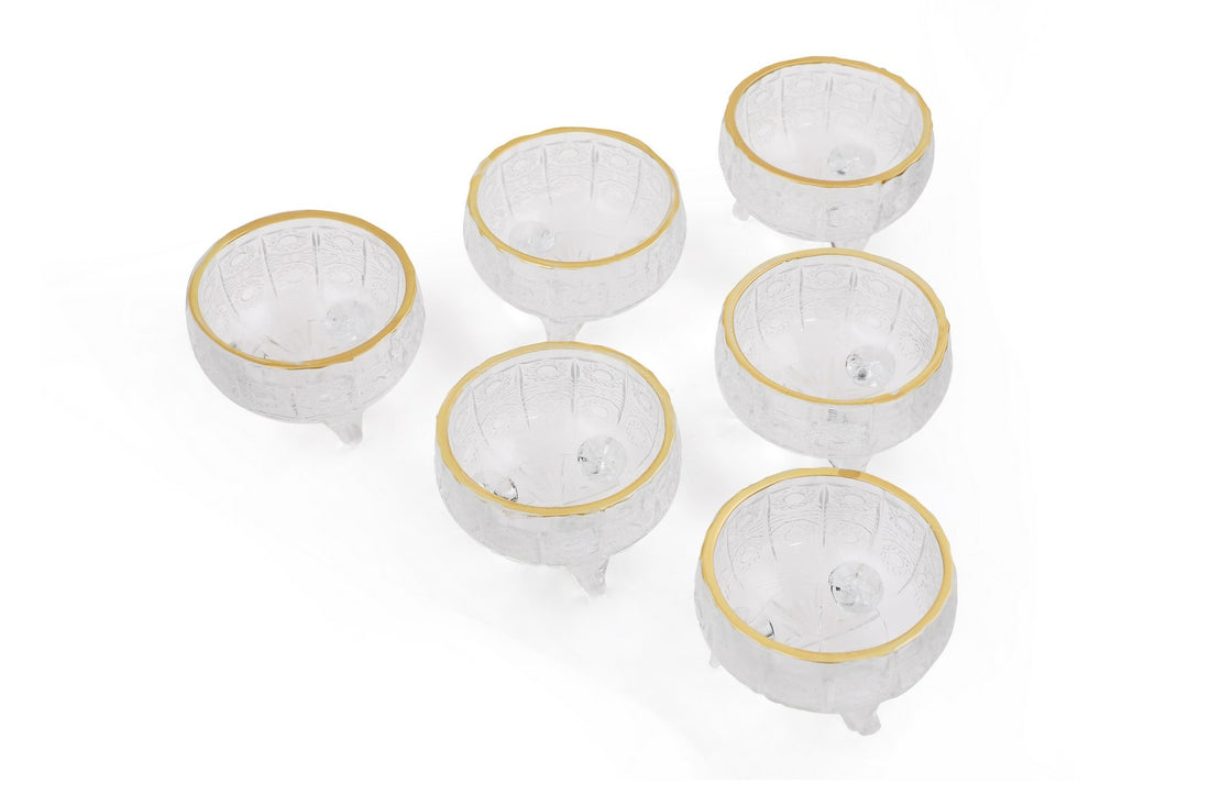 Bowl Set (6 pièces) İP-AHE6B - Eye Gilding