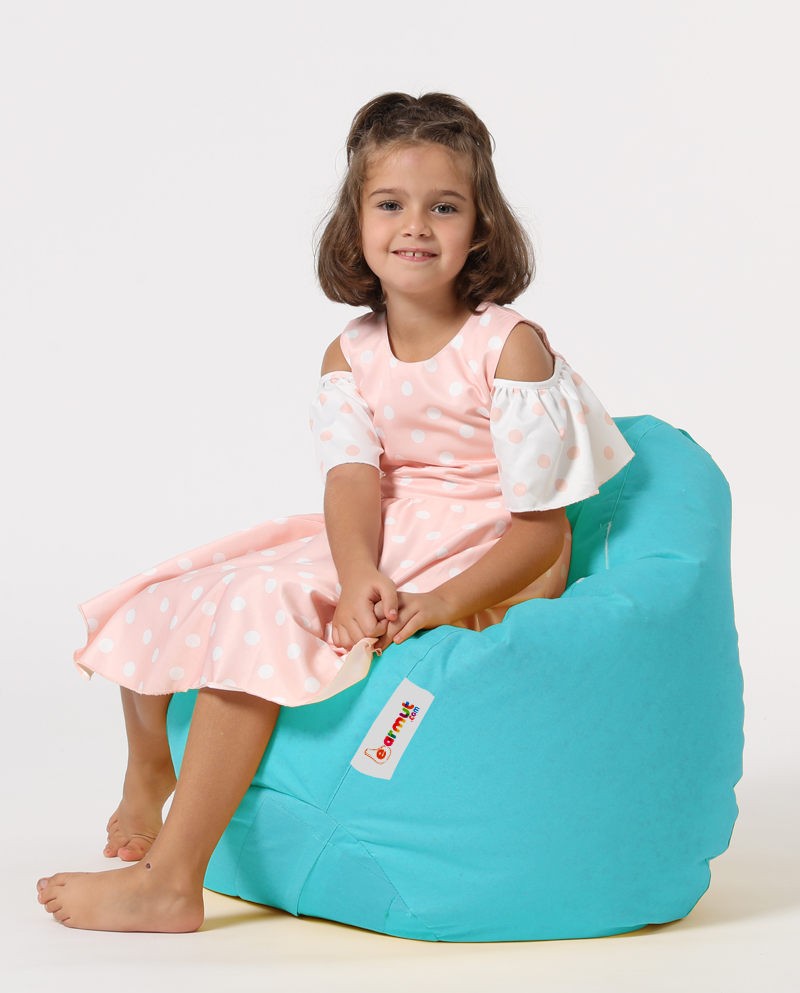 Pouf de jardin Premium Kids - Turquoise