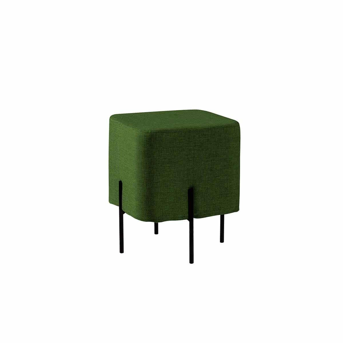 Mono Pouf Vert Foncé