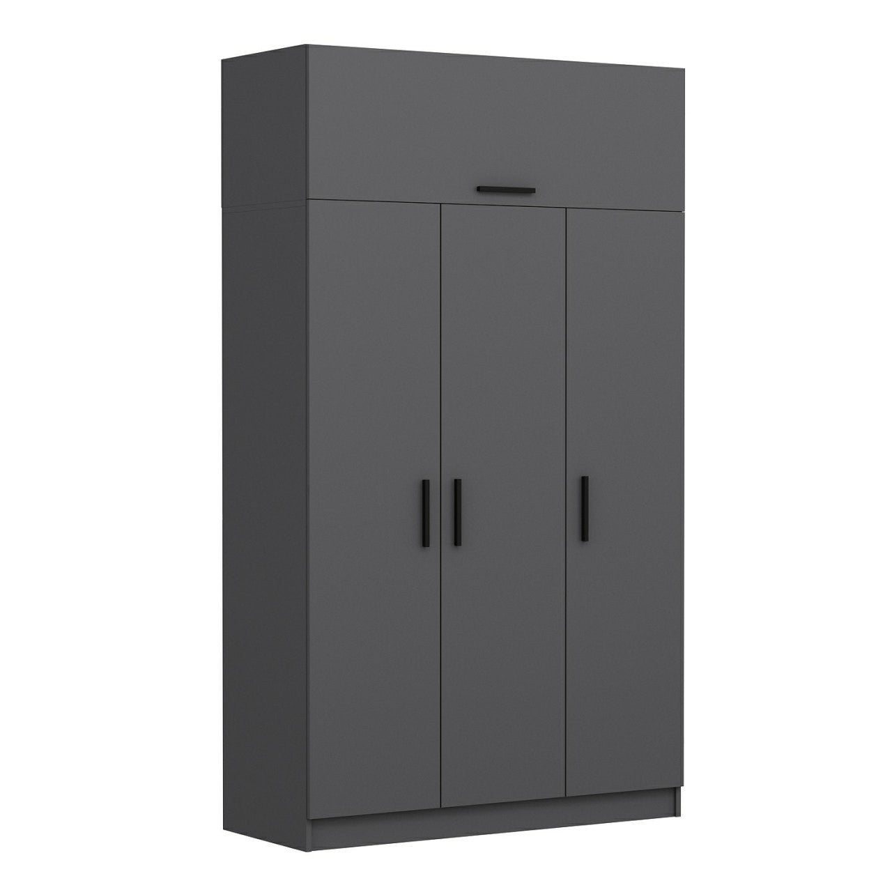 Armoire Minar 3 Kapak 2 Çekmece 235 - Anthracite