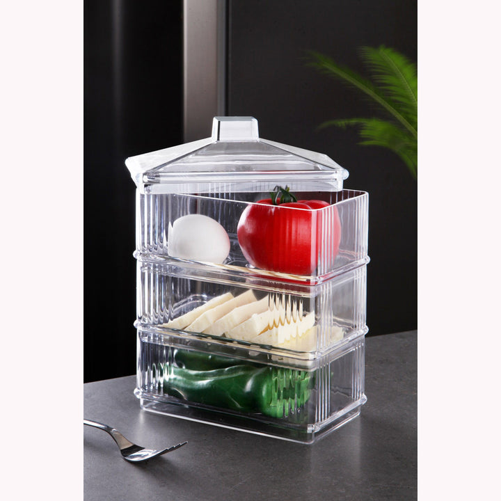 Storage Box Set (3 Pieces) Dıkdortgenakrlk - 3