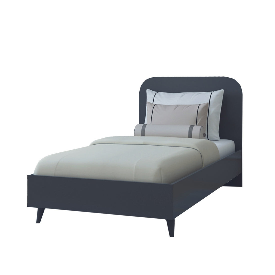 Ensemble de chambres jeunes Lavinia 003 - Anthracite