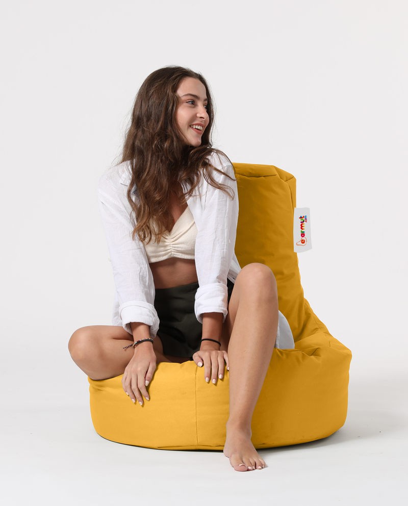 Pouf de jardin Lina - Yellow