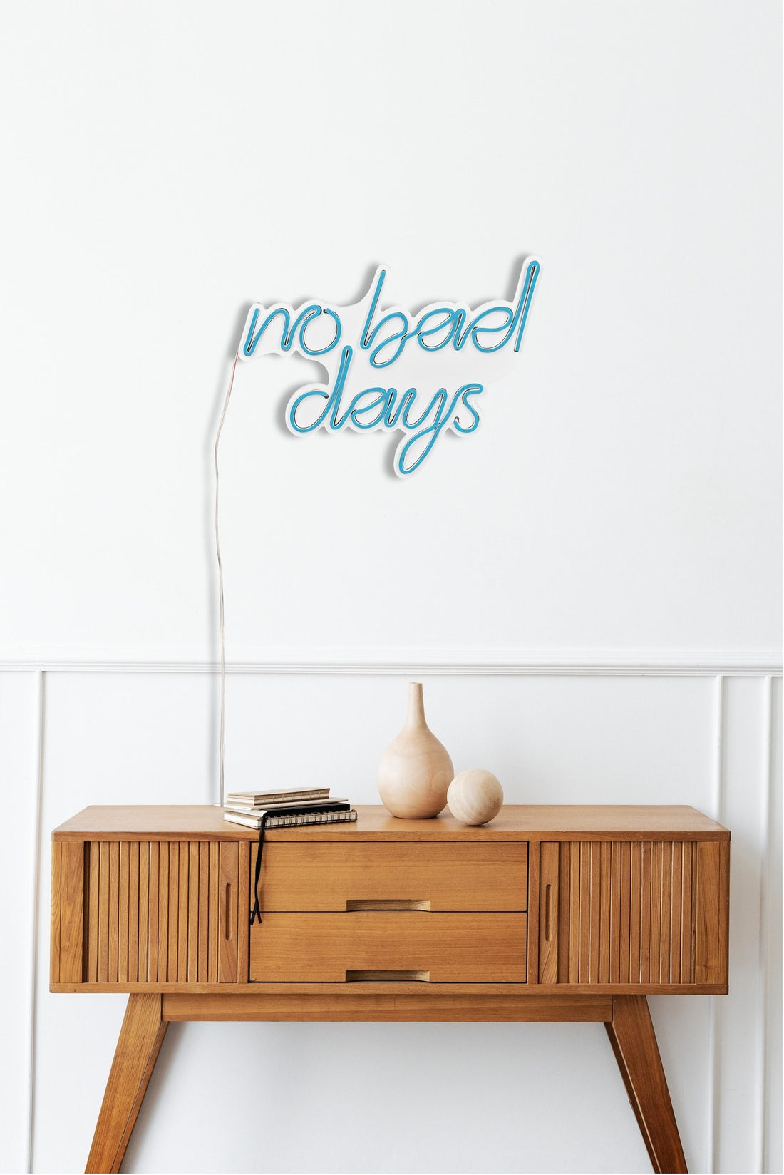 Éclairage LED en plastique décoratif No Bad Days - Blue