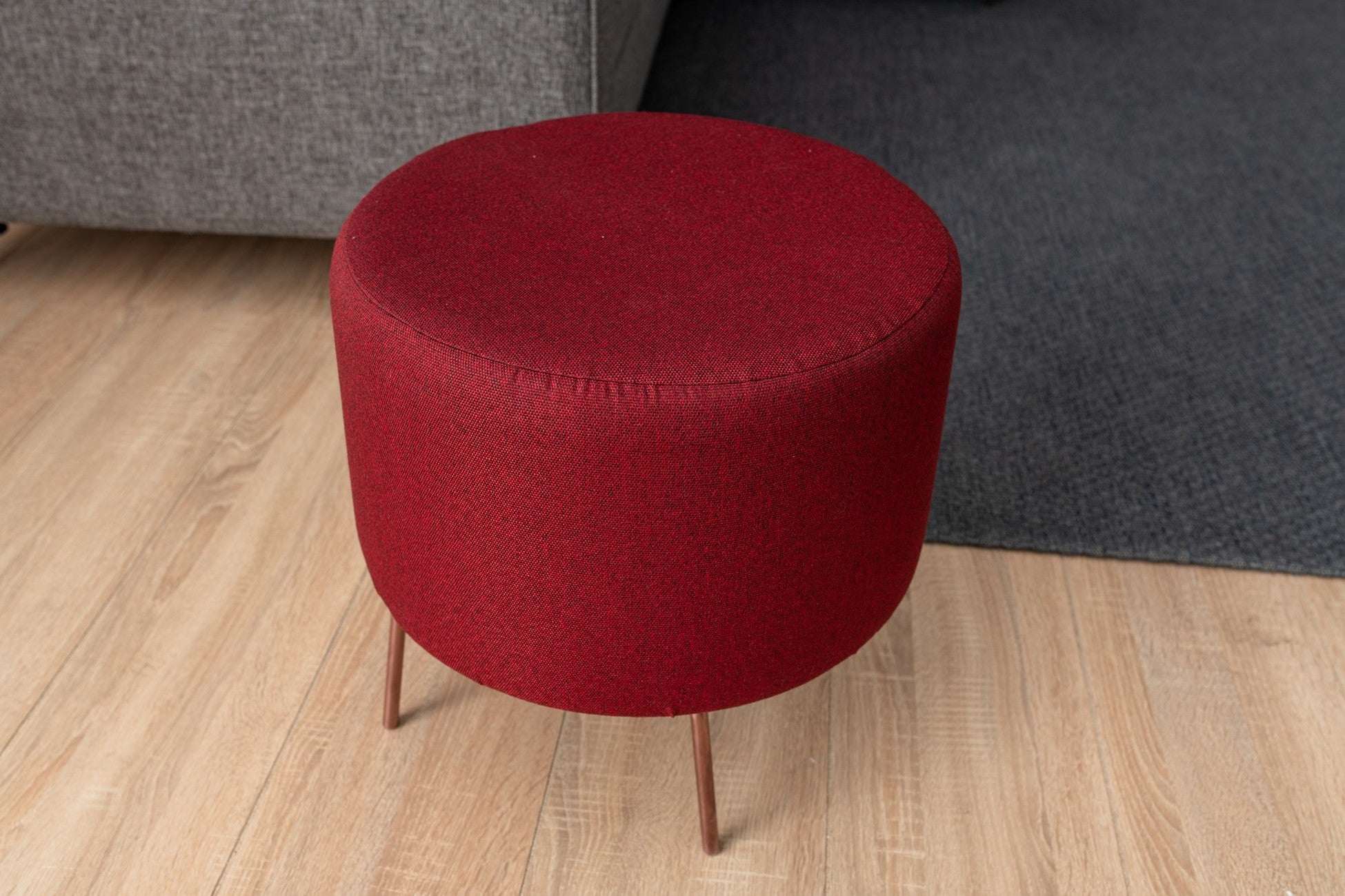 Tuffet Octo - Claret Red