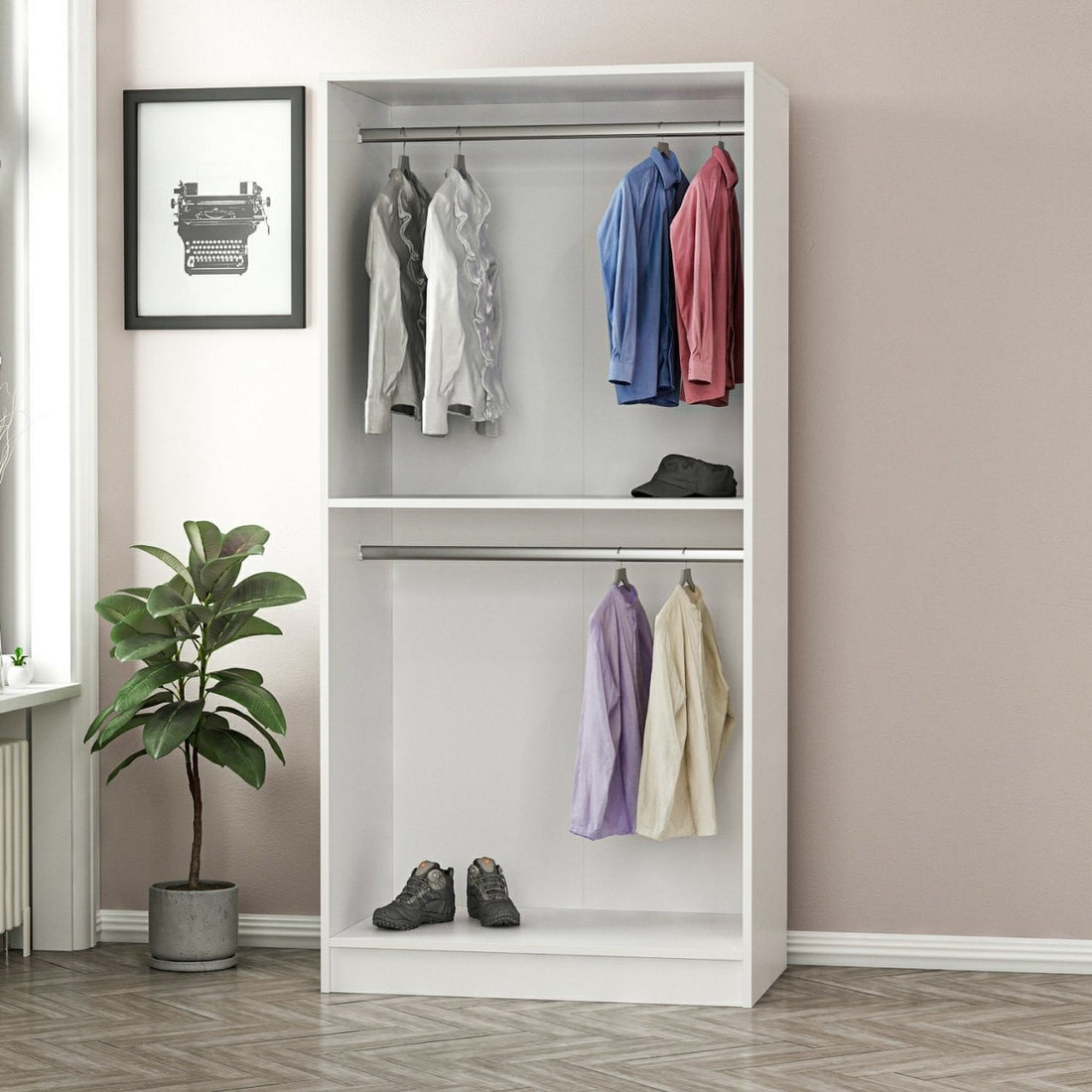 Armoire Kale Glass Black - 210