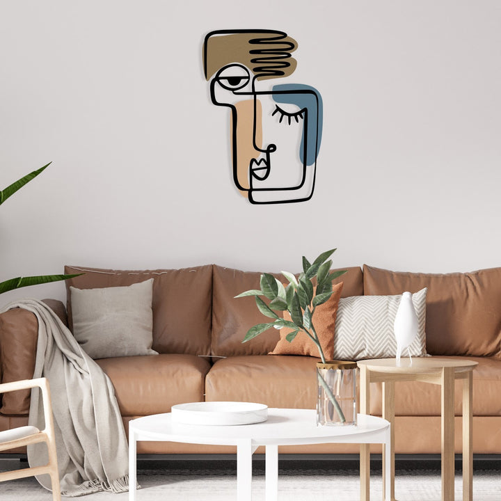 Accessoire mural en métal décoratif Kubizm 24